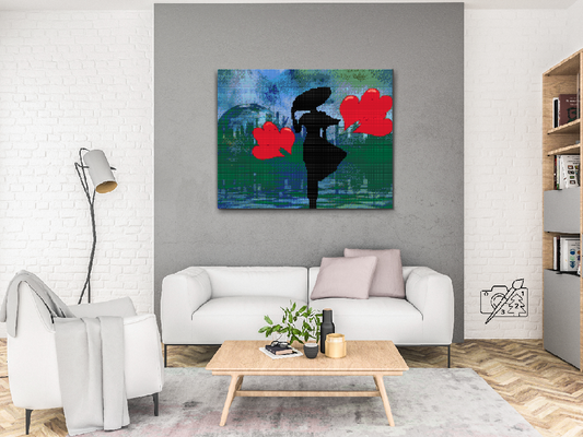 Diamond Paint - Kvindens tanker