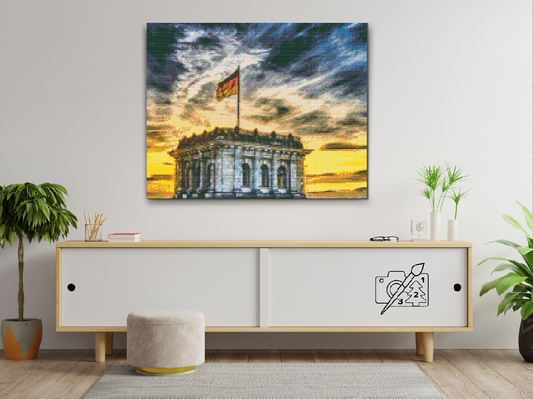 Diamond Paint - Det tyske parlament