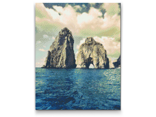 Diamond Paint - Capri-øen, Italien