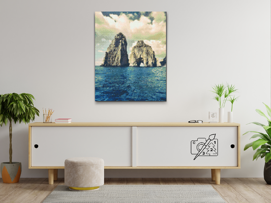 Diamond Paint - Capri-øen, Italien