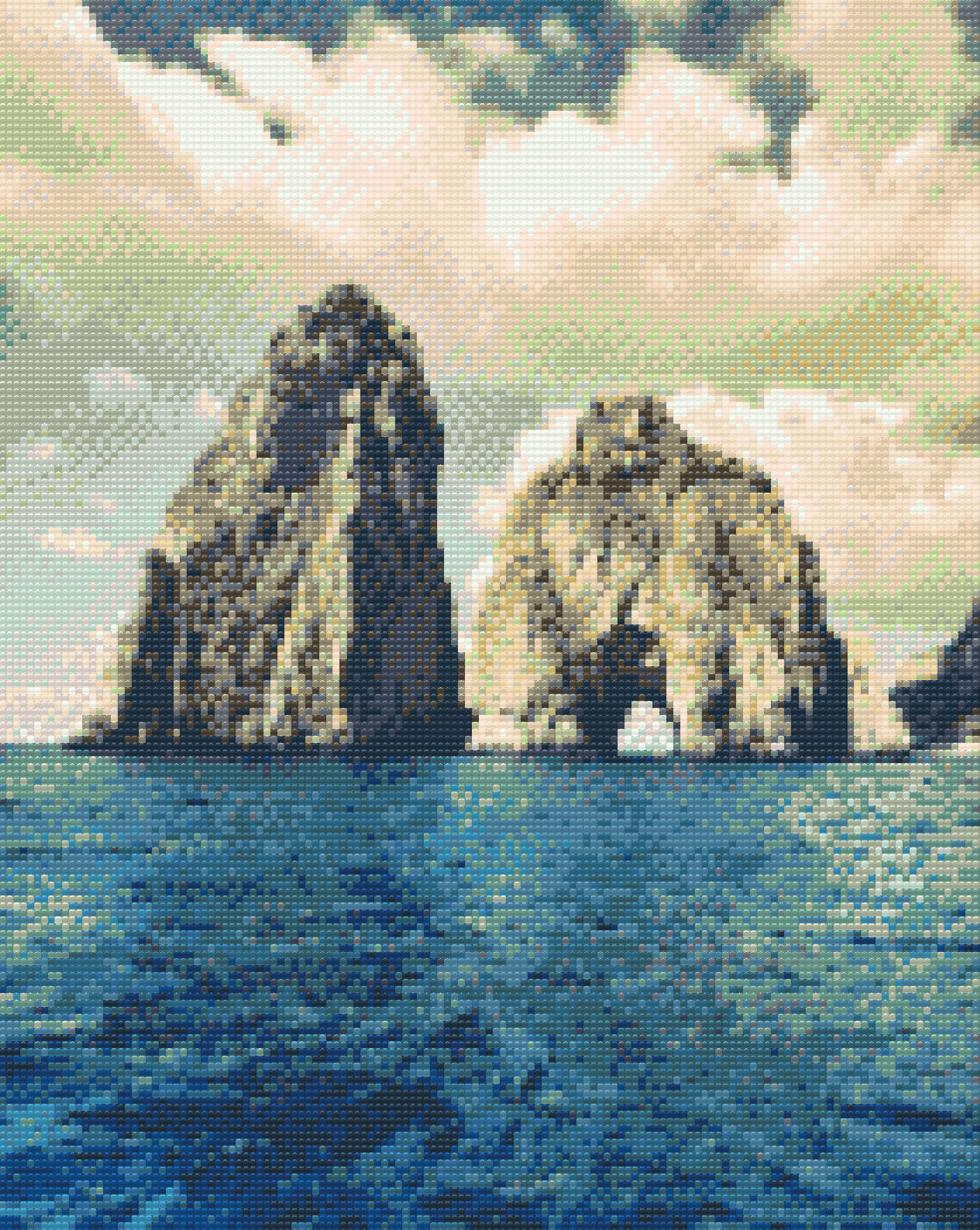 Diamond Paint - Capri-øen, Italien