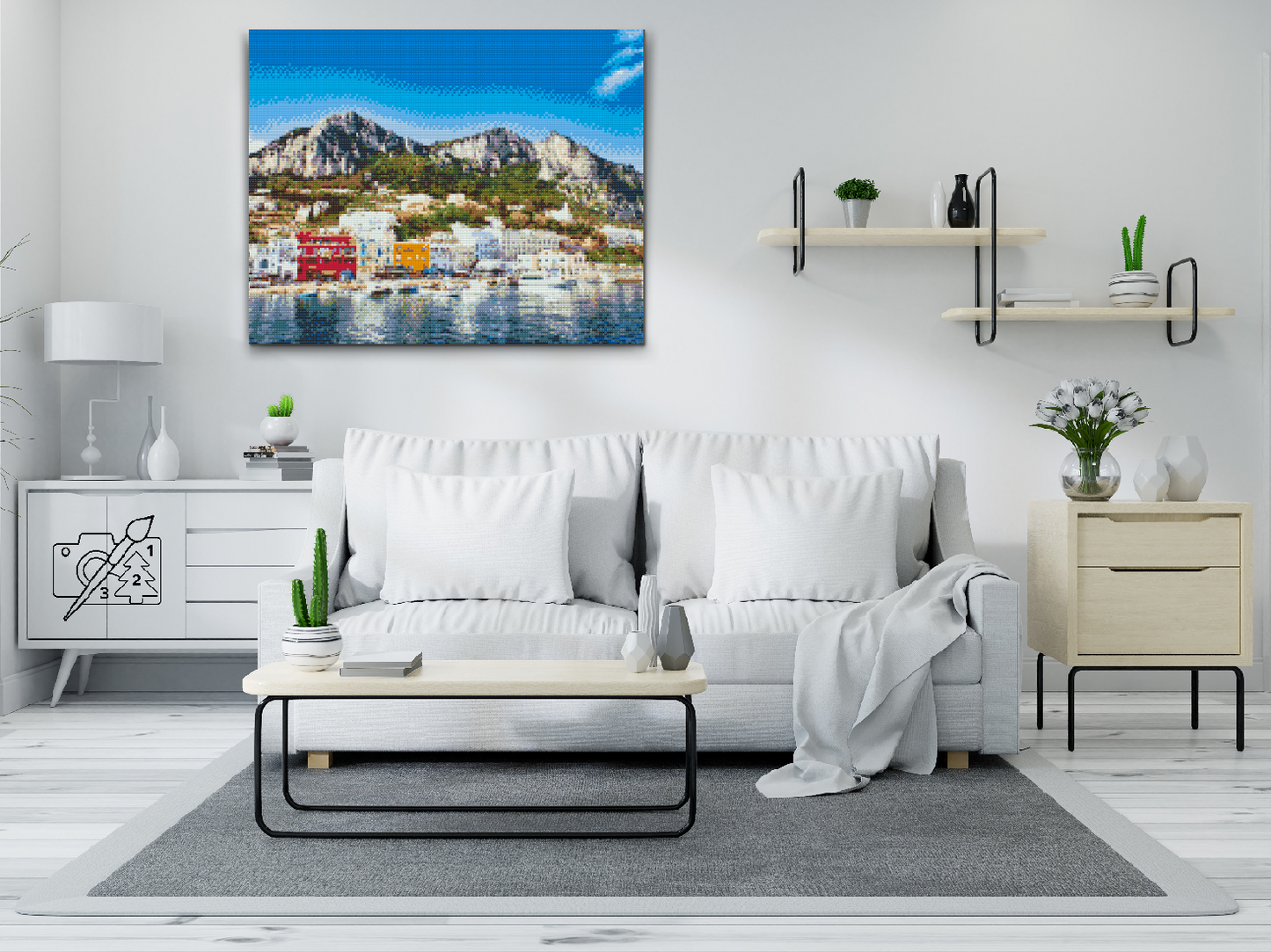 Diamond Paint - Capriøen, Italien 2