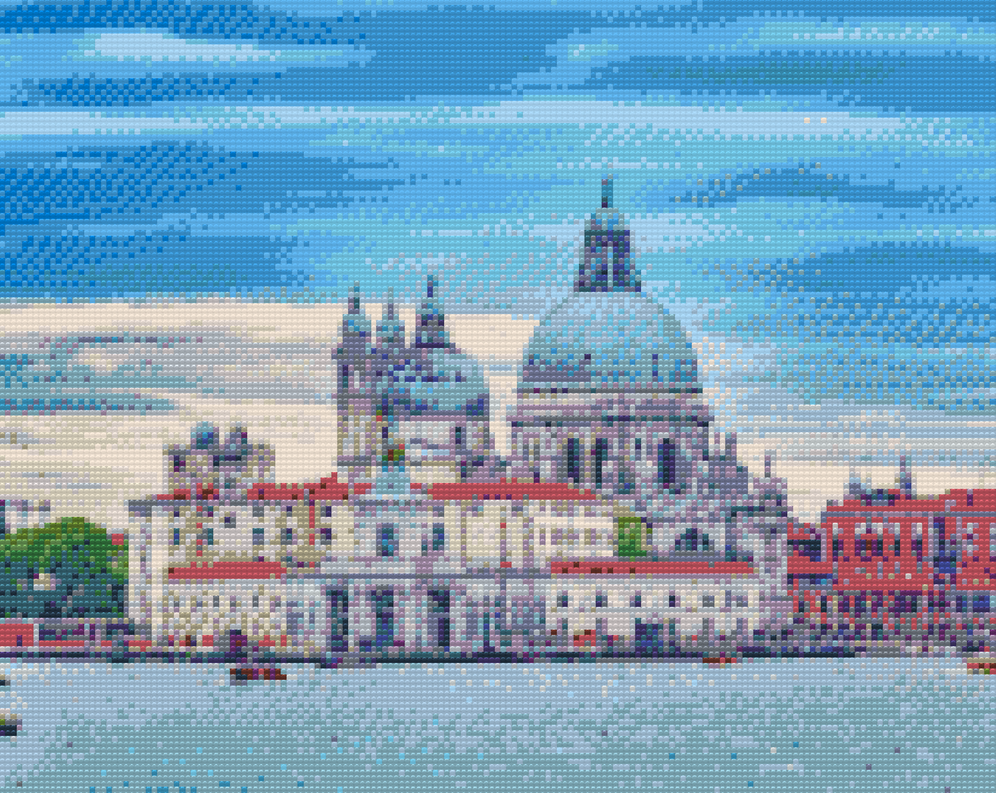 Diamond Paint - Basilikaen for Sankt Markus, Venedig