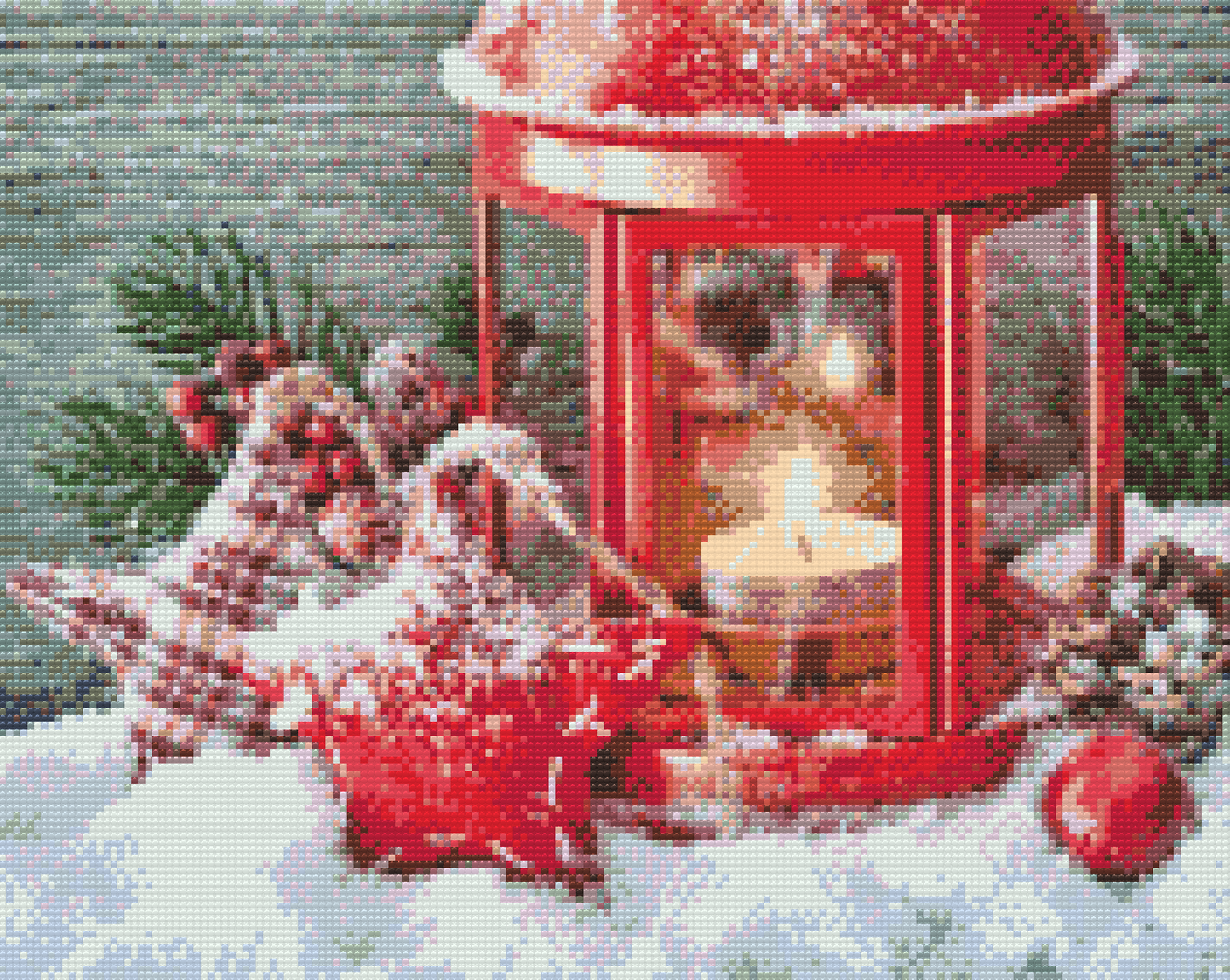 Diamond Paint - Red Lantern