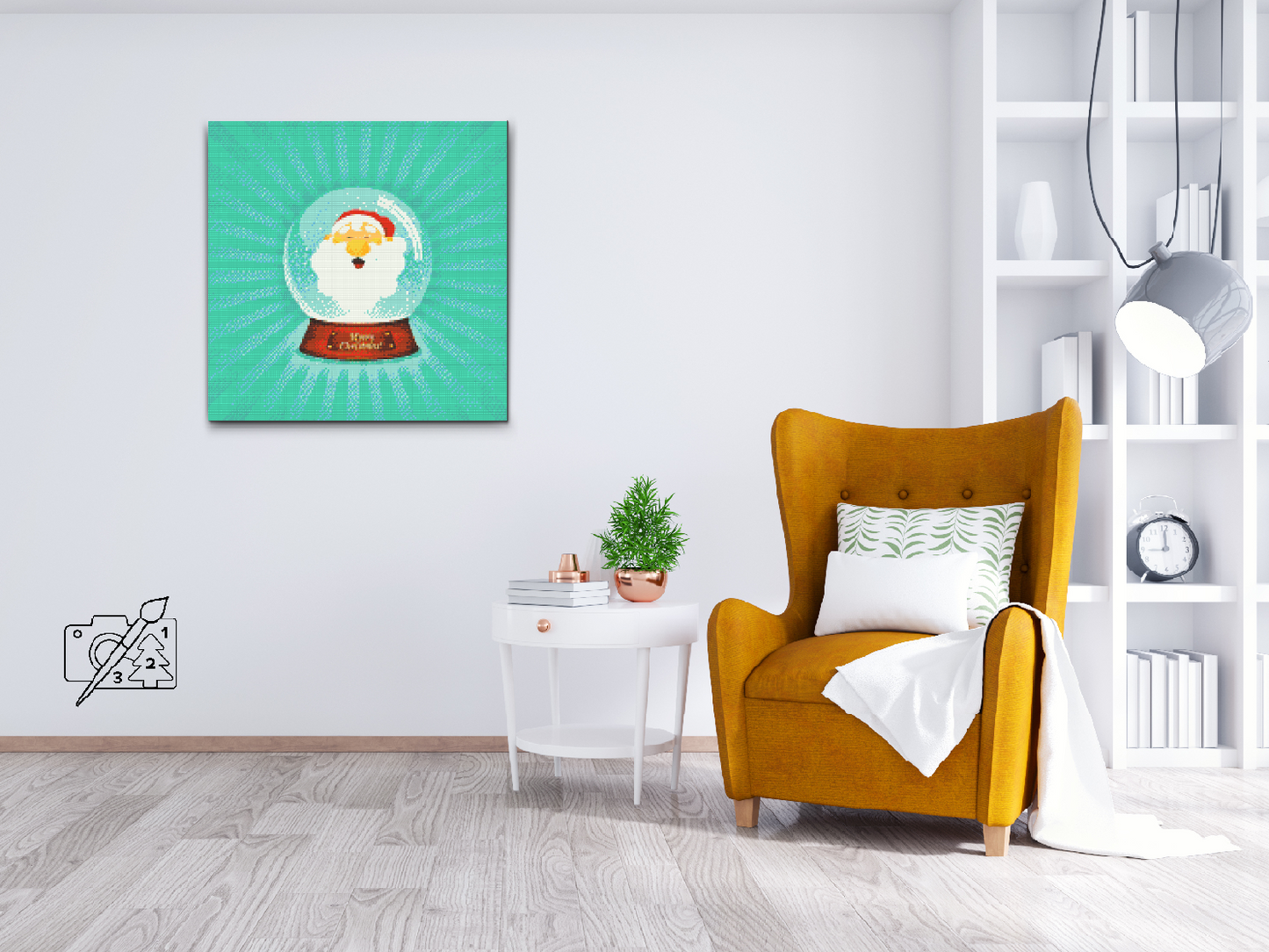 Diamond Paint - Julemanden