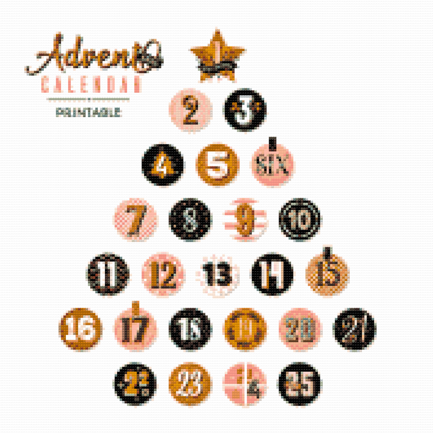 Diamond Paint - Adventskalender 2