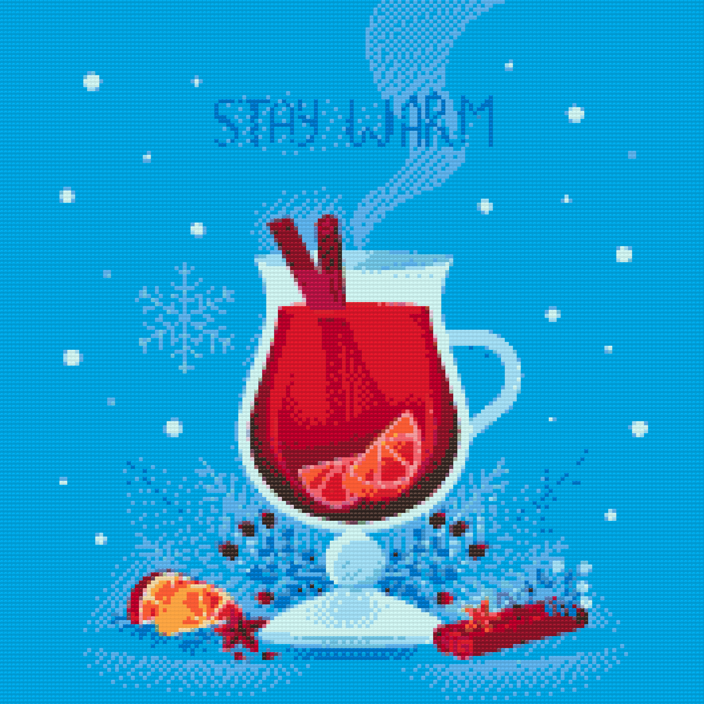 Diamond Paint - Gløgg