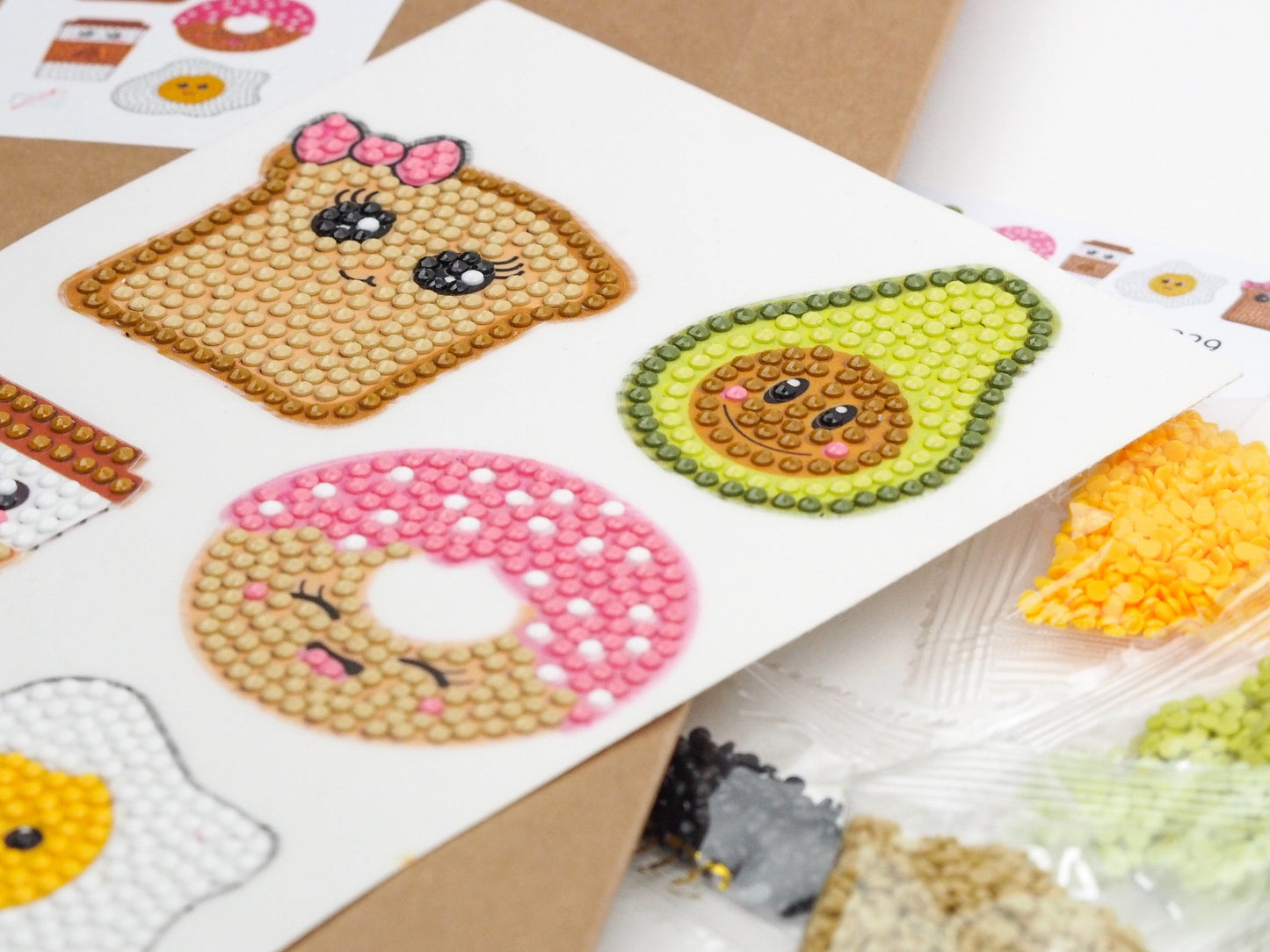 Diamond Painting Sticker - Morgenmadsmenu