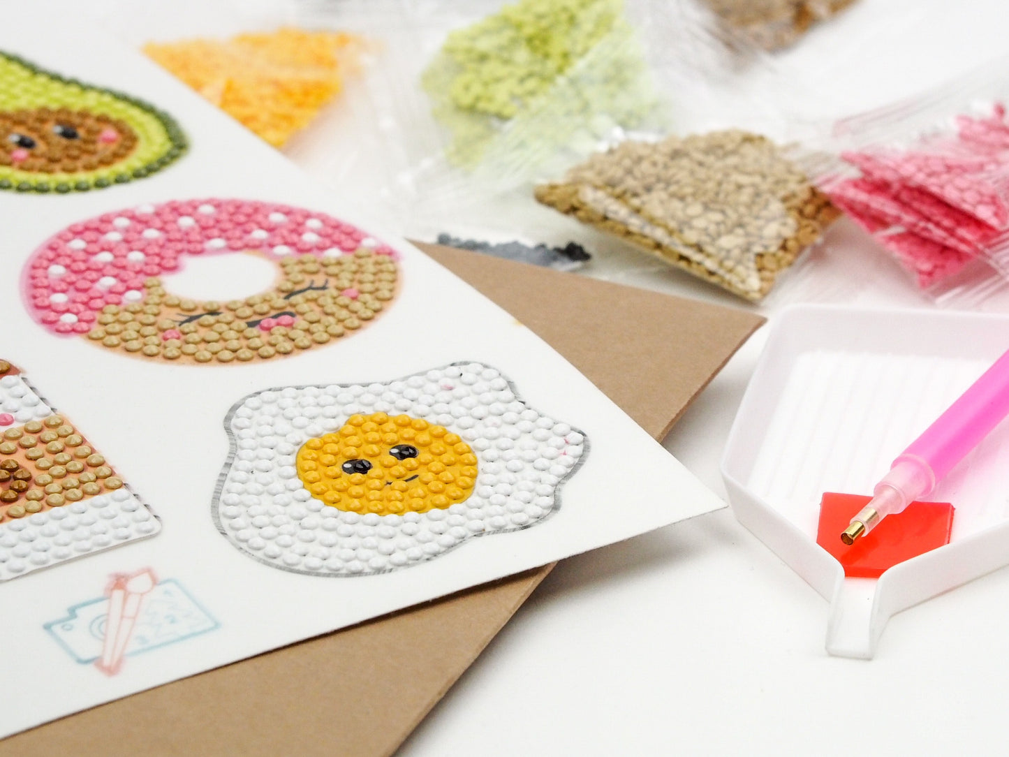 Diamond Painting Sticker - Morgenmadsmenu