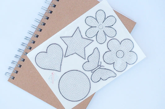 Diamond Painting Sticker - Diamond painting sticker - Stick dem selv (6 stk, ingen diamanter)