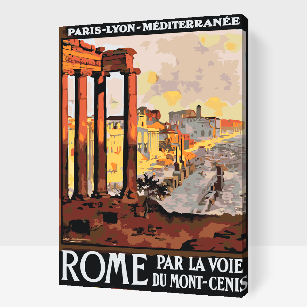 Paint by number - Vintage Rom