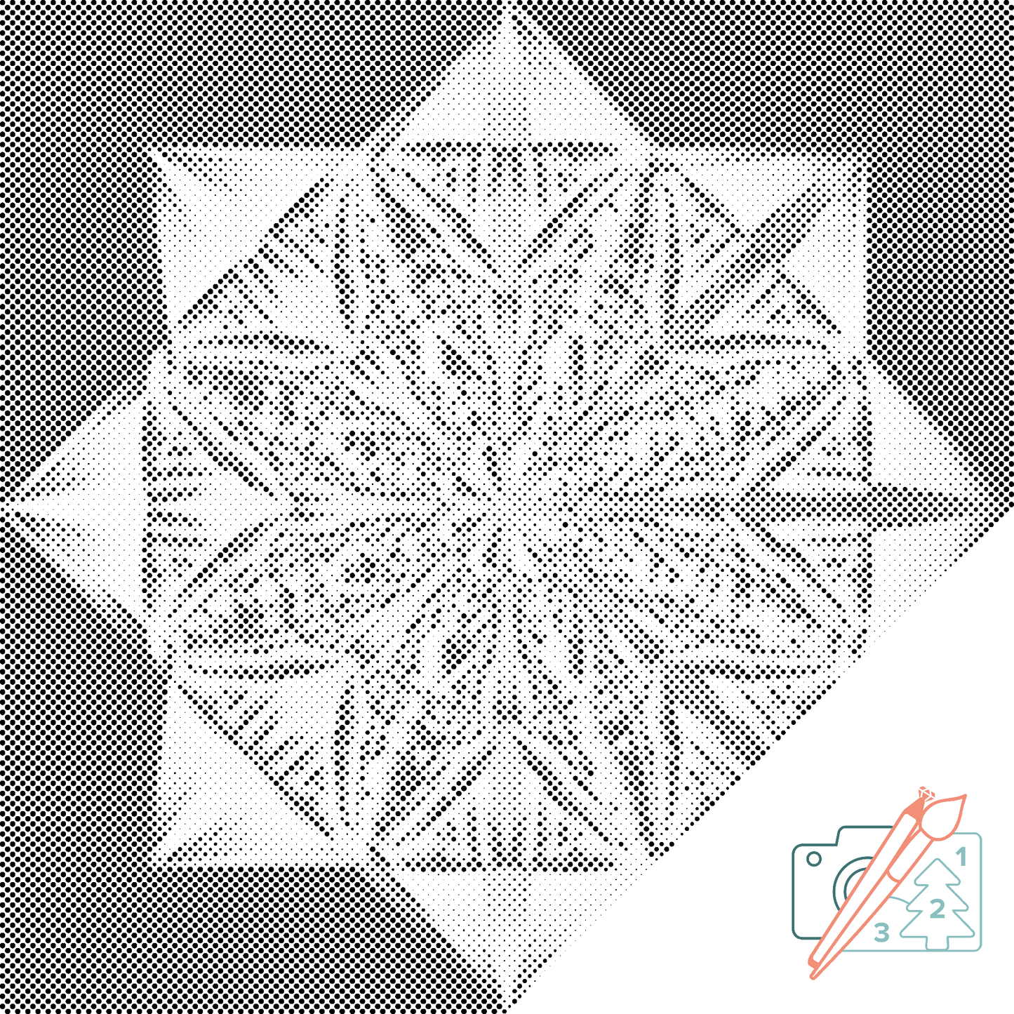 Dotting - Star Mandala