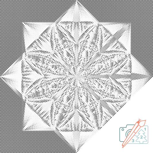 Dotting - Star Mandala