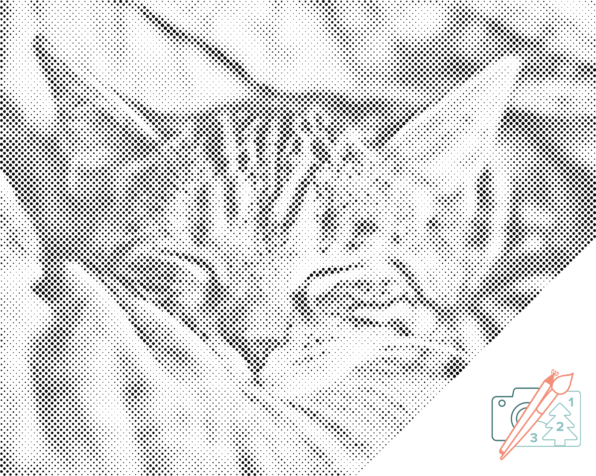 Dotting - Sleeping Kitty
