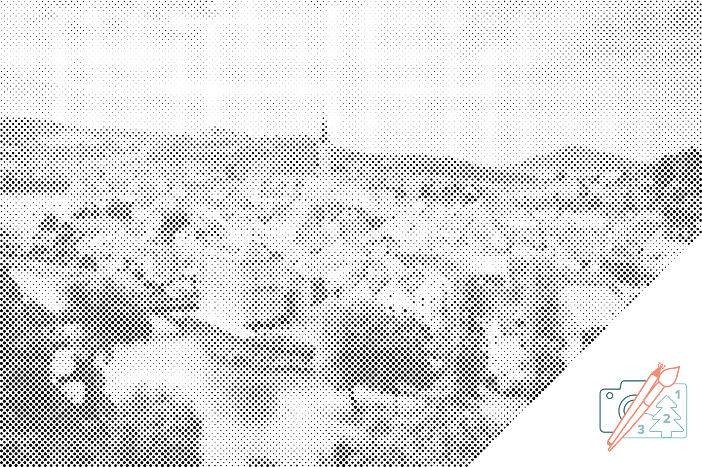 Dotting - Cesky Krumlov i grå nuancer