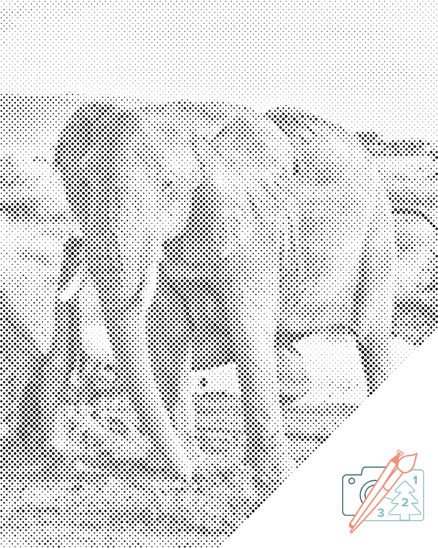 Dotting - Safari - Elefant