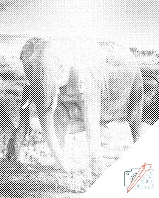 Dotting - Safari - Elefant