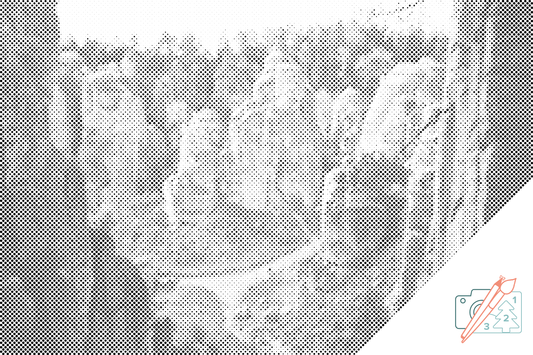 Dotting - Prachov Rocks