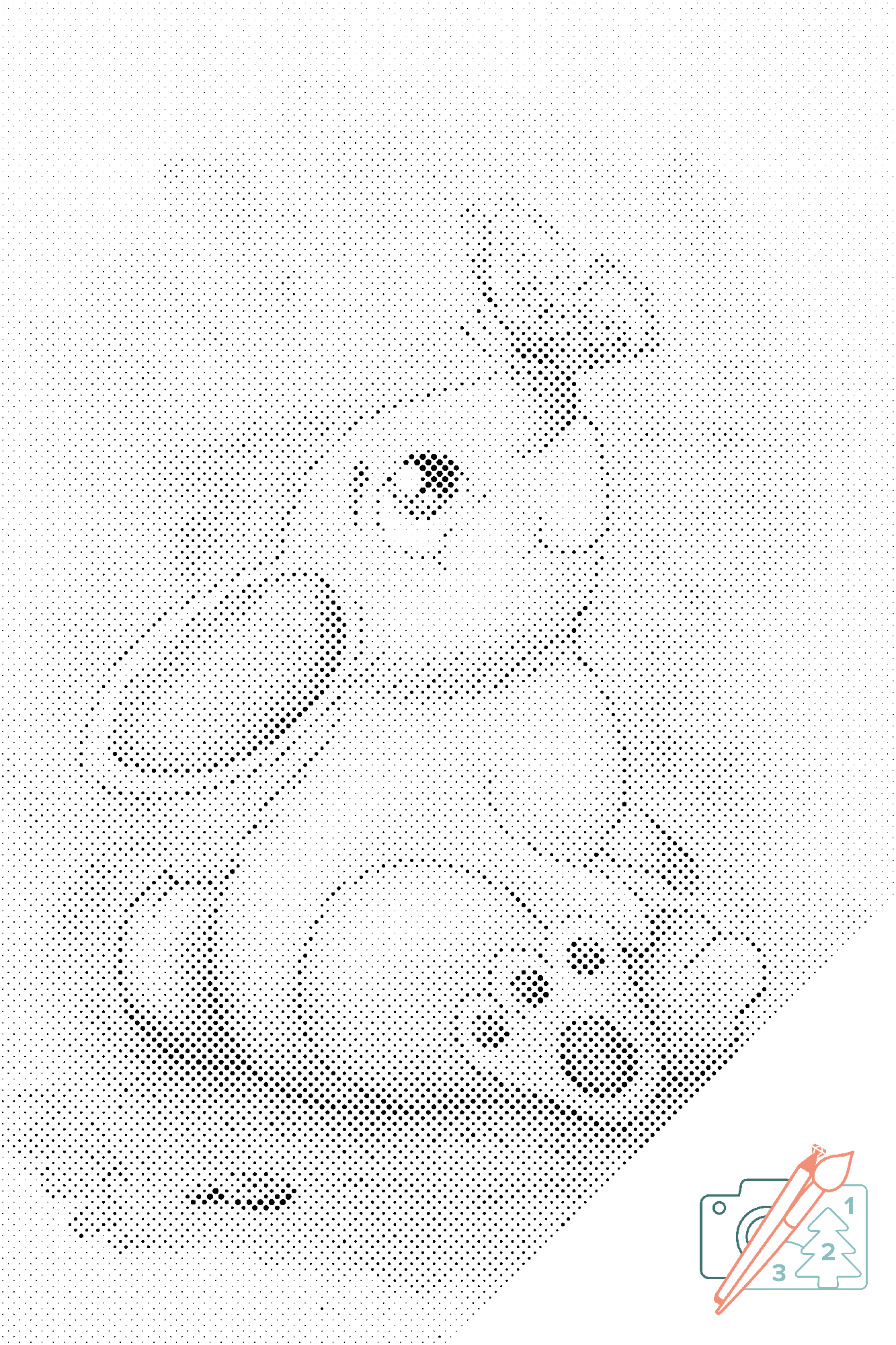 Dotting - Kanin med en sommerfugl på næsen