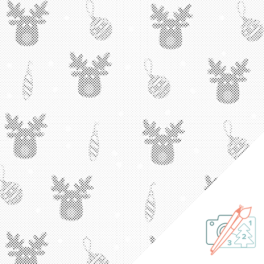 Dotting - Rudolf på baggrunden