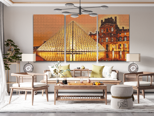 Diamond Paint - Louvre (sæt af 3)