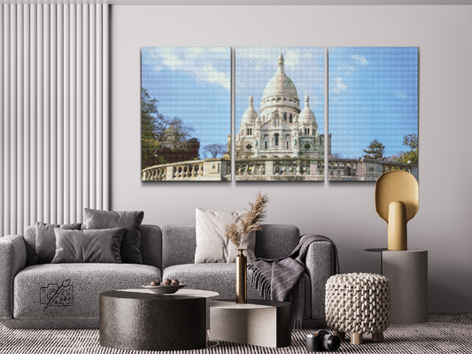 Diamond Paint - Sacre Coeur (sæt af 3)