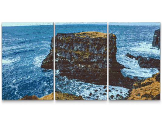 Diamond Paint - Udsigt over klippen (sæt af 3)