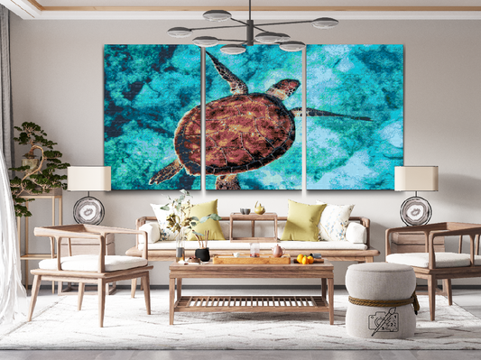 Diamond Paint - Sea Turtle (sæt af 3)