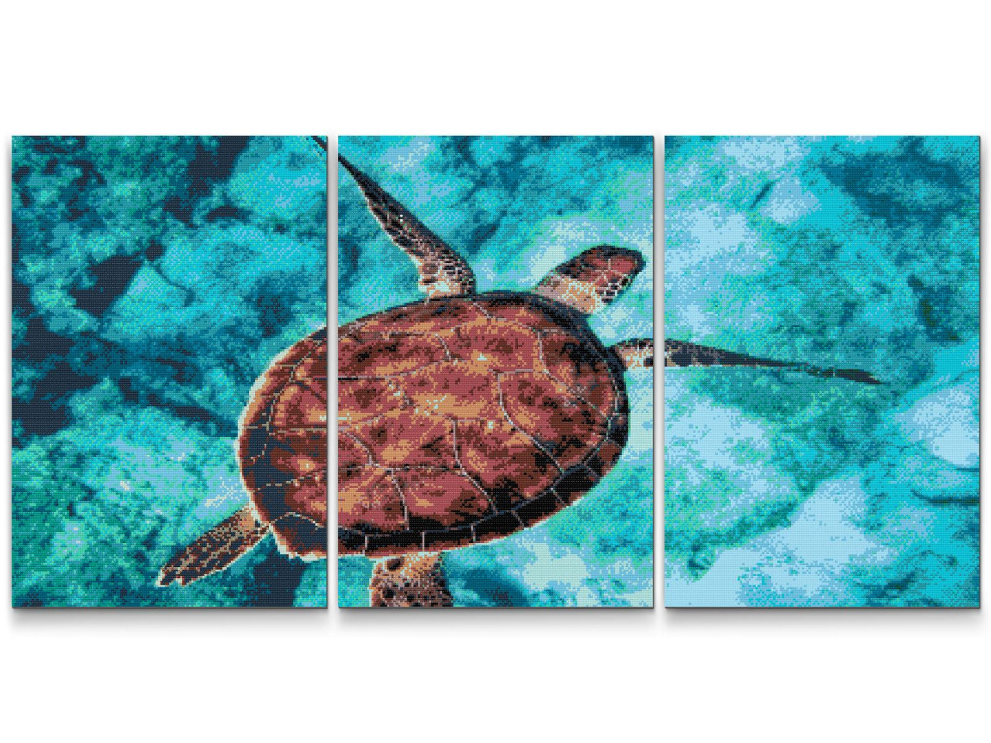 Diamond Paint - Sea Turtle (sæt af 3)