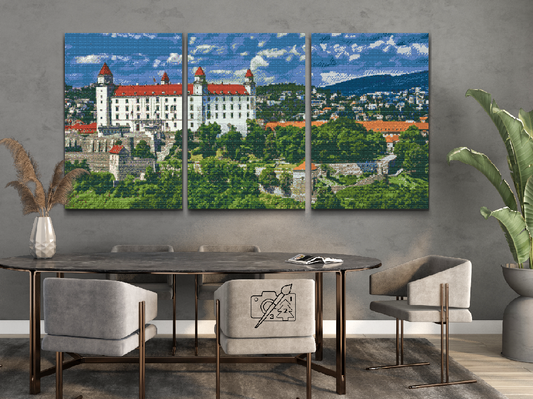 Diamond Paint - Bratislava Slot (sæt af 3)