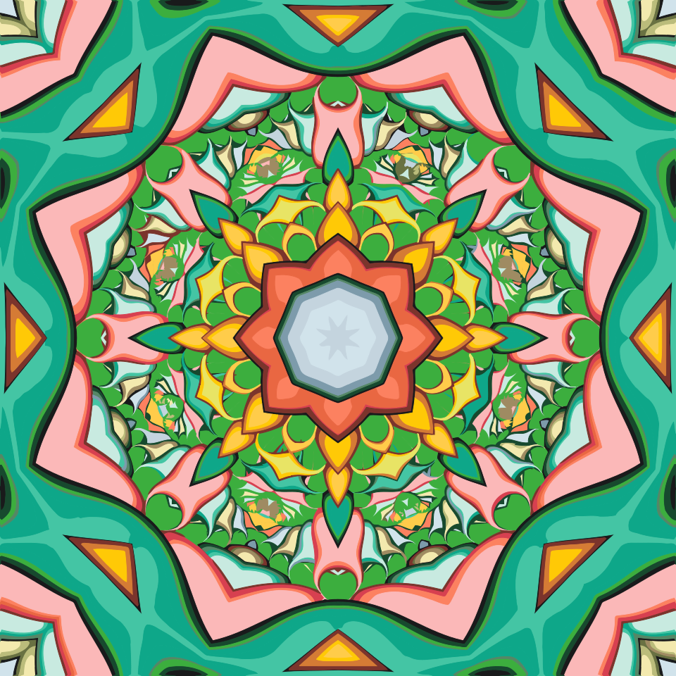 Paint by number - Mandala1