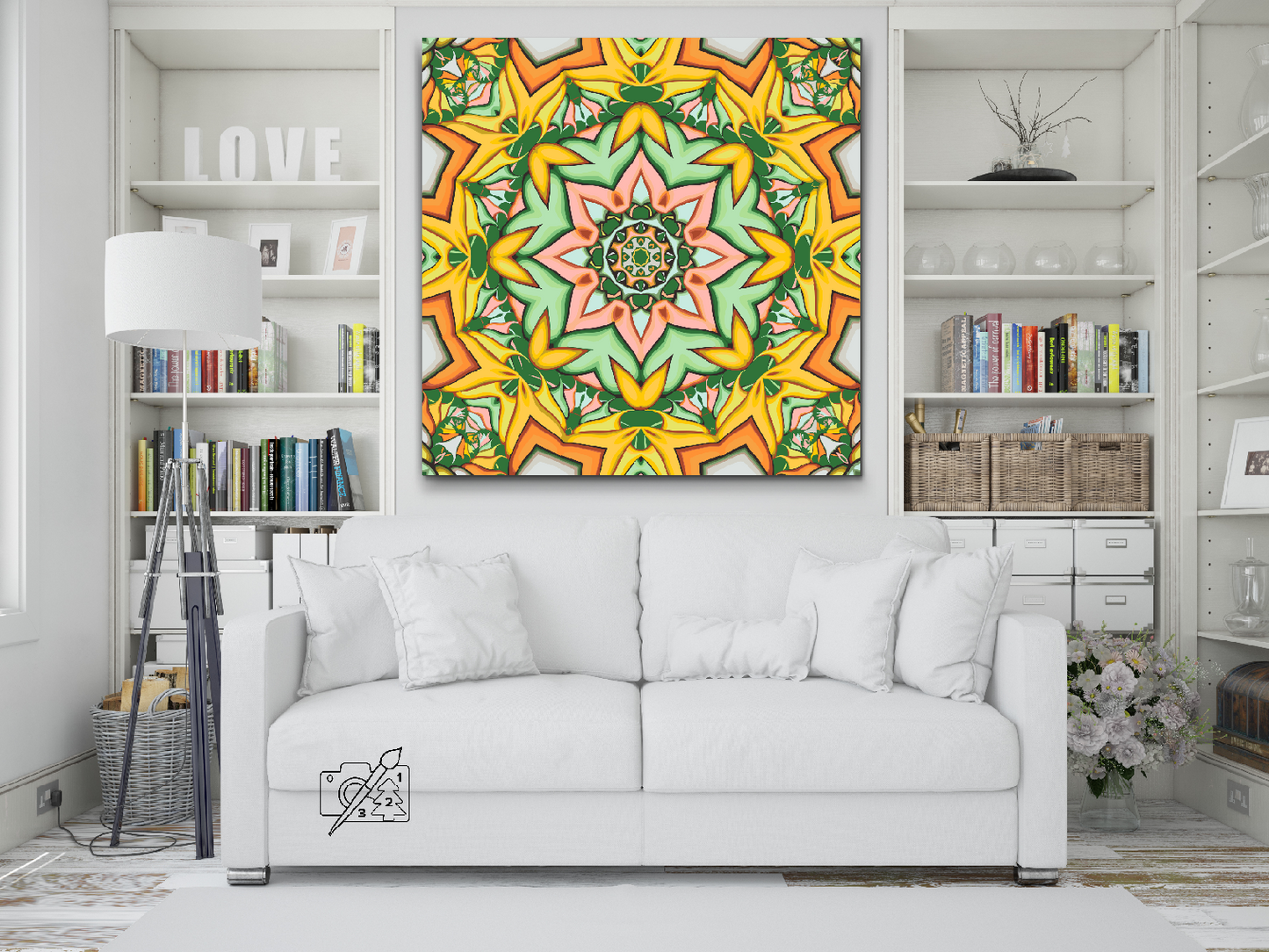 Paint by number - Mandala2