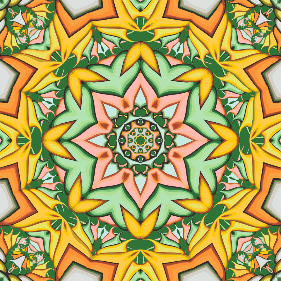 Paint by number - Mandala2
