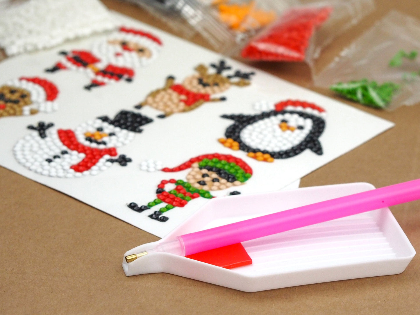 Diamond Painting Sticker - Juleklistermærker 6