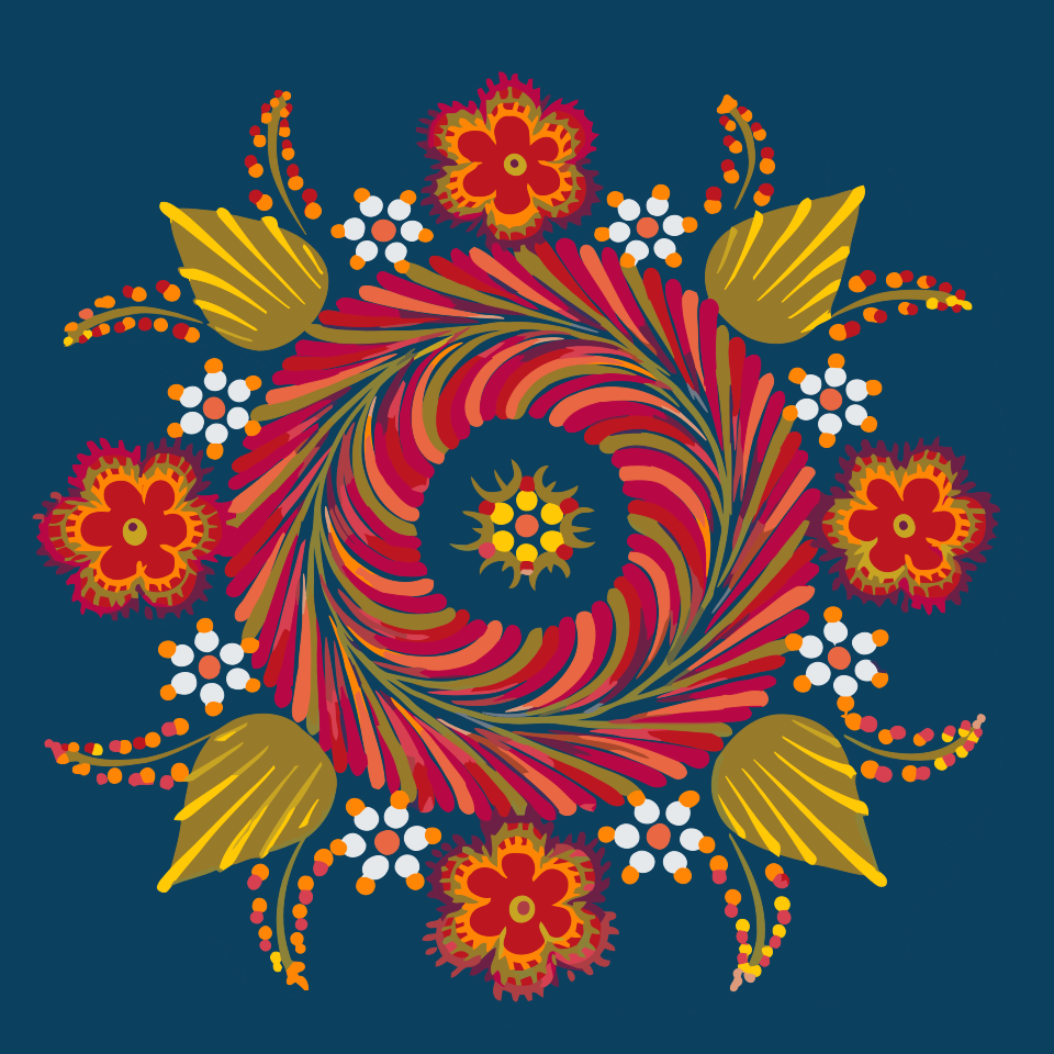 Paint by number - Mandala4