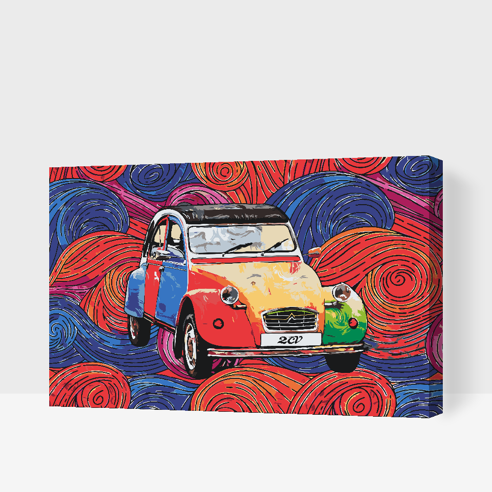 Paint by number - Citroën 2CV
