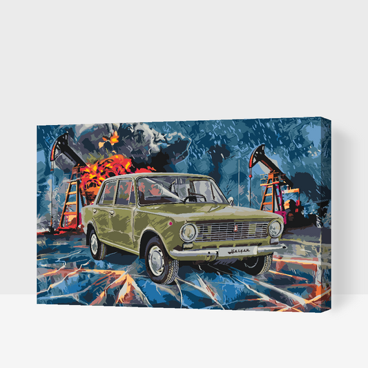 Paint by number - Lada