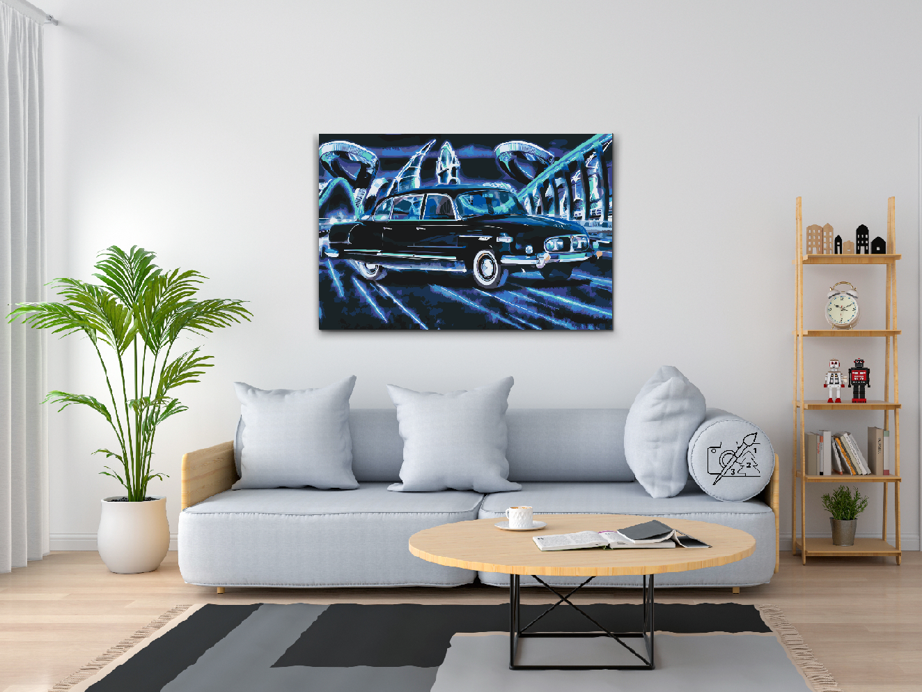 Paint by number - Tatra 603