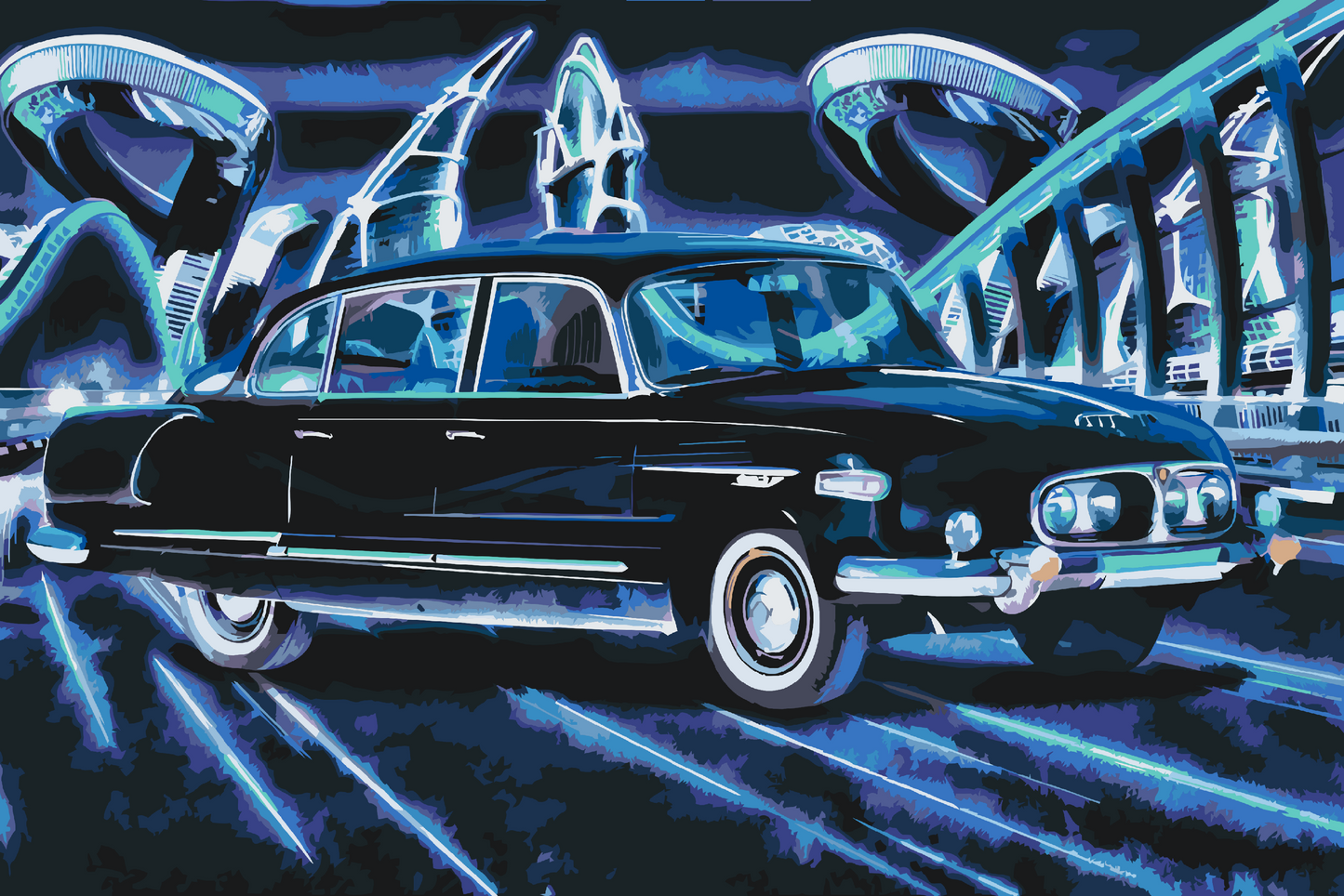 Paint by number - Tatra 603