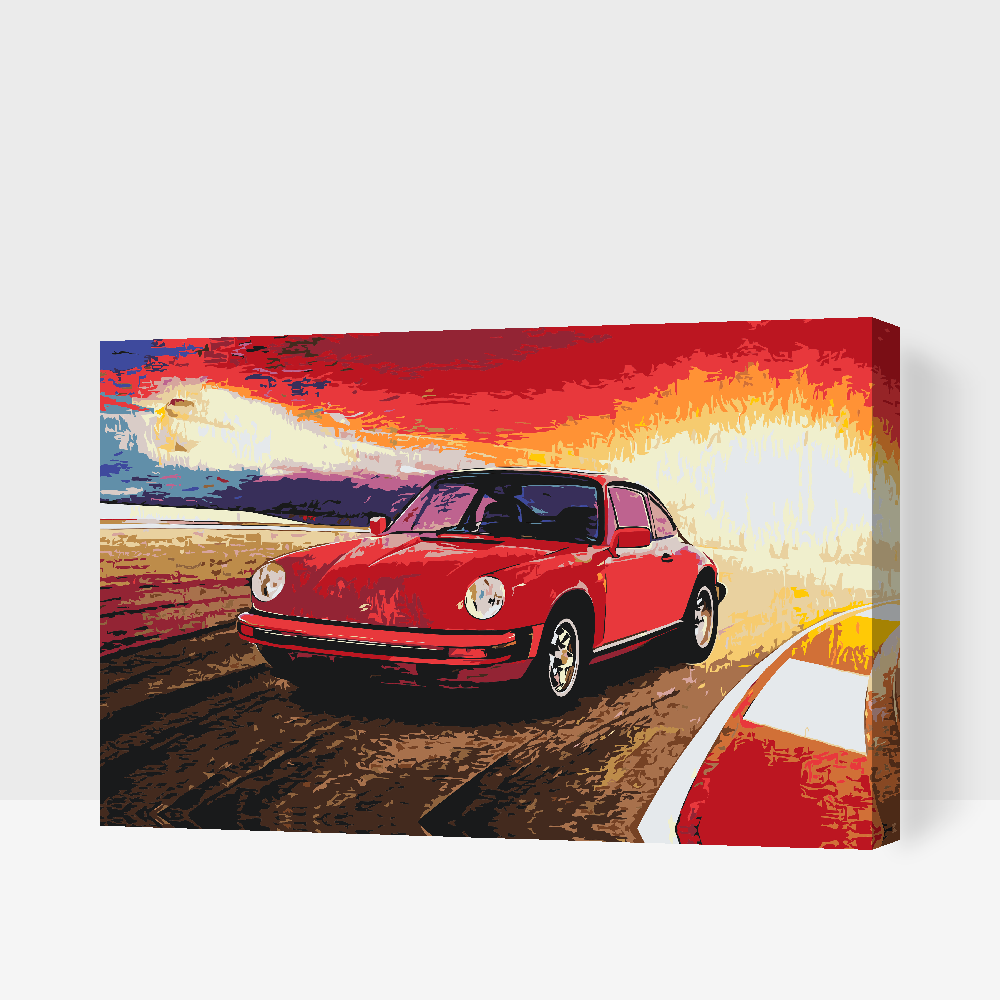 Paint by number - Porsche