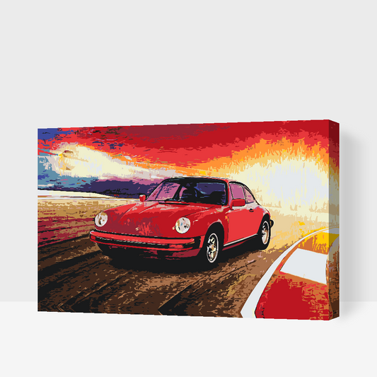 Paint by number - Porsche