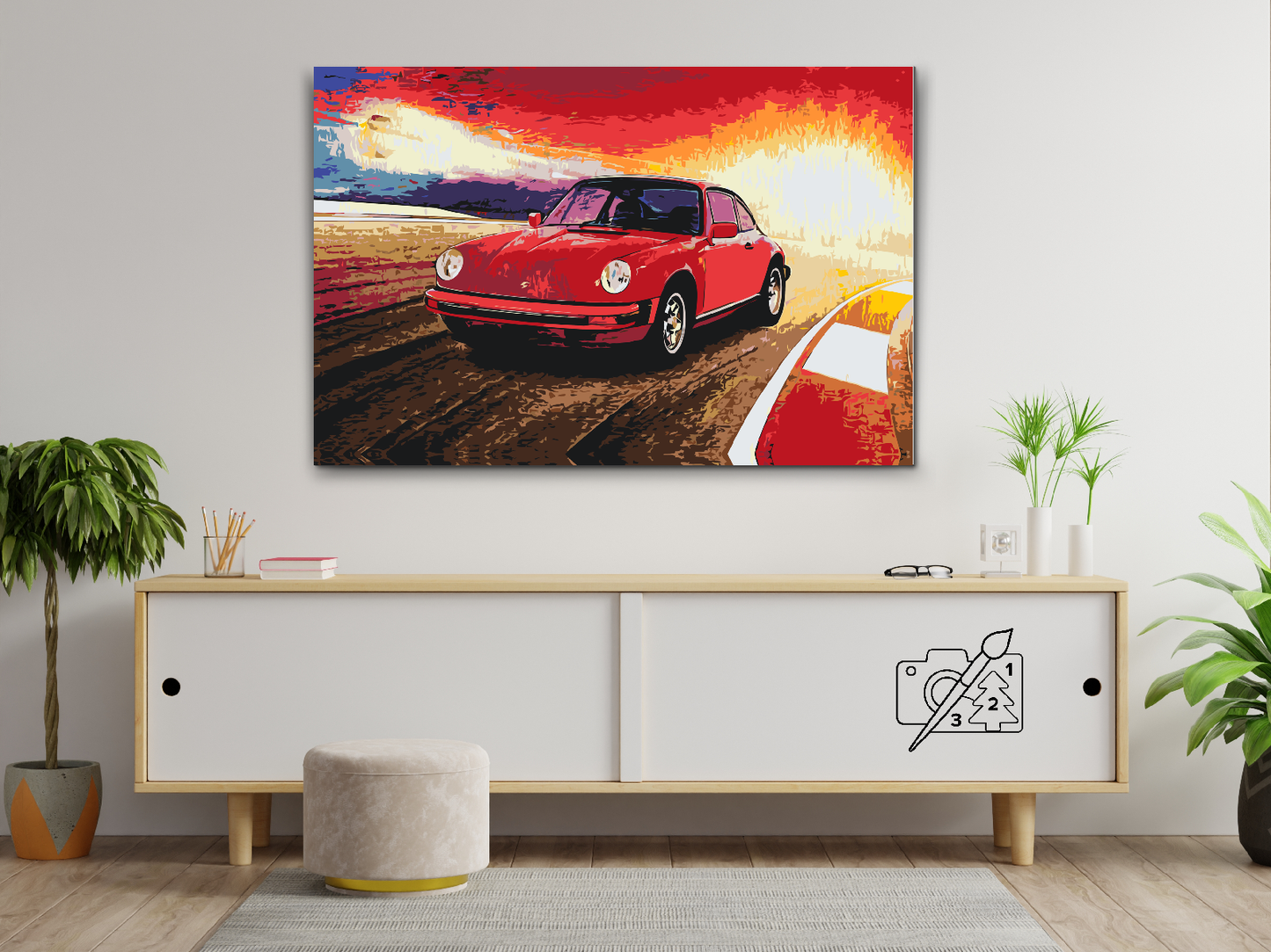 Paint by number - Porsche