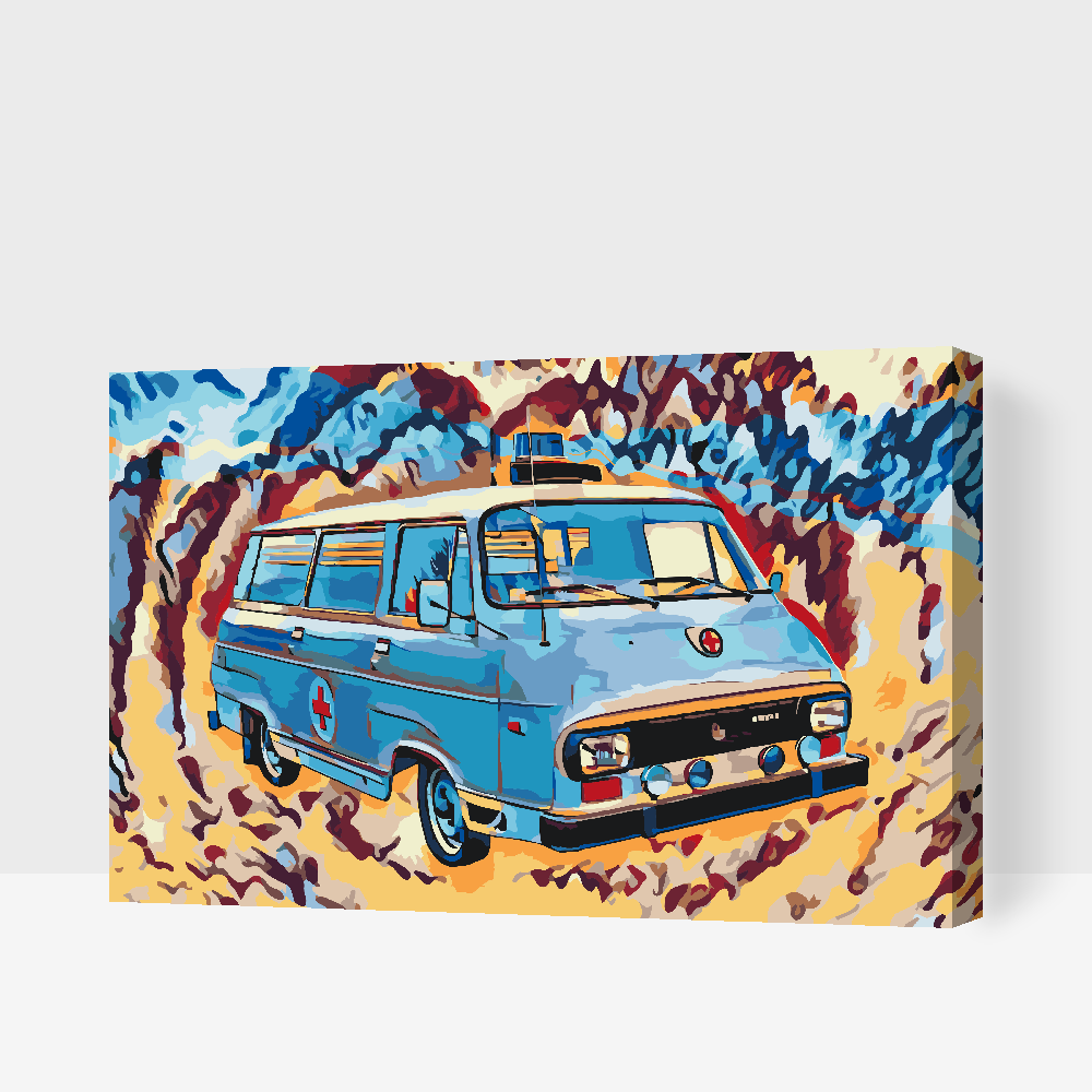 Paint by number - Škoda 1203