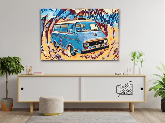 Paint by number - Škoda 1203