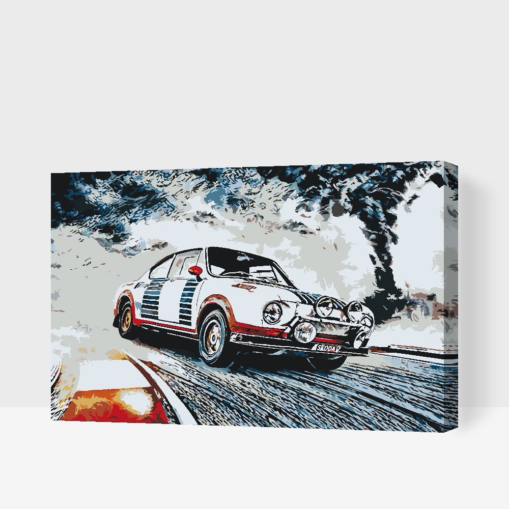 Paint by number - Škoda 130