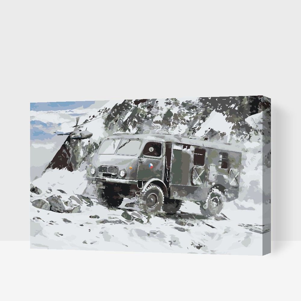 Paint by number - Tatra 805