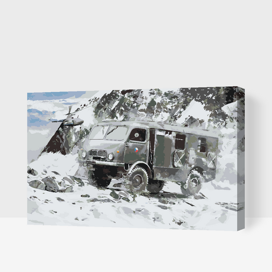 Paint by number - Tatra 805