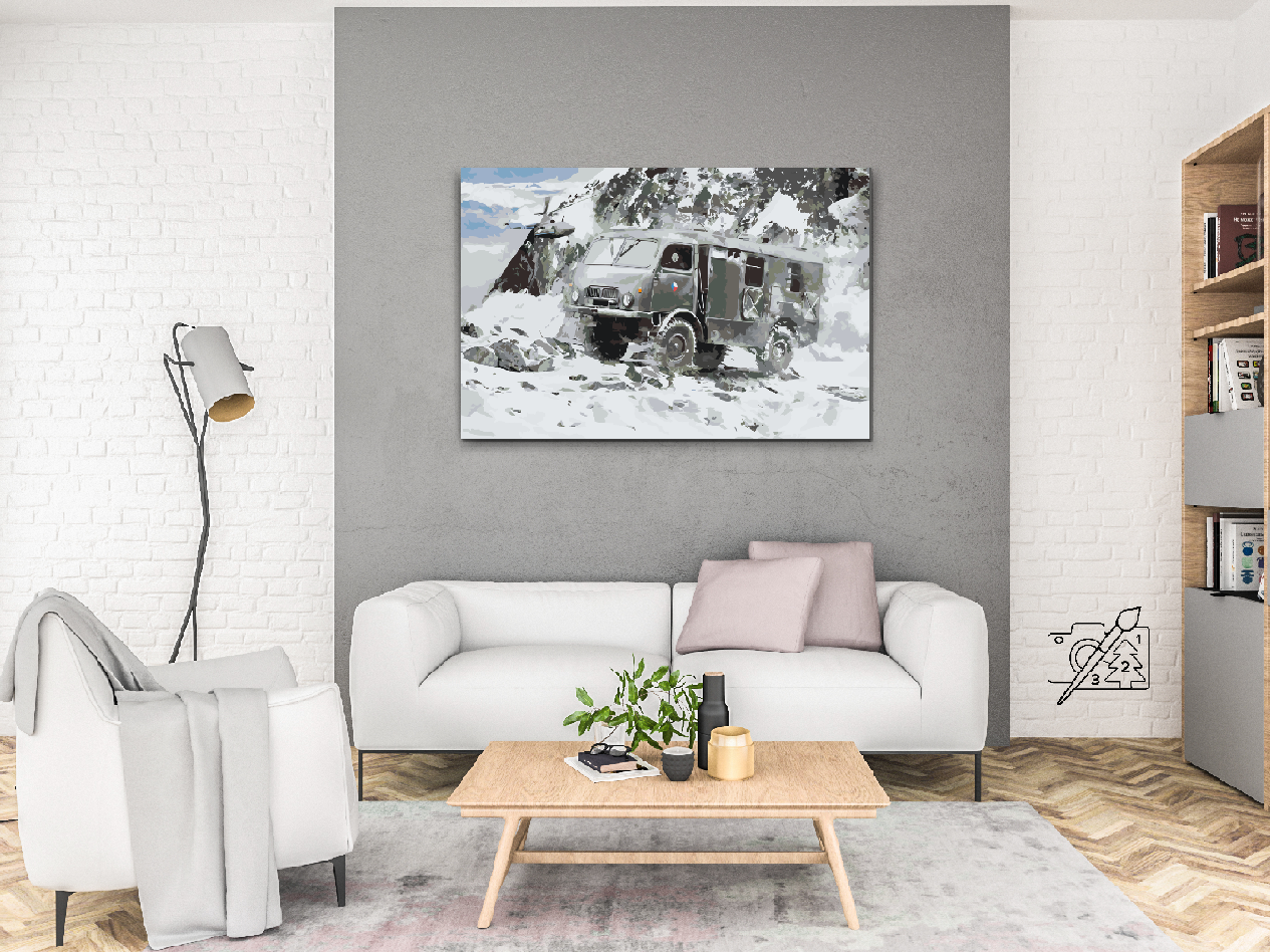 Paint by number - Tatra 805