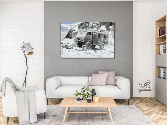 Paint by number - Tatra 805