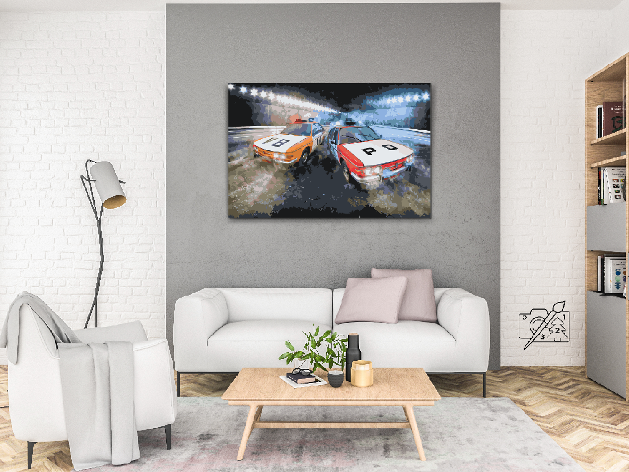 Paint by number - Tatra 613